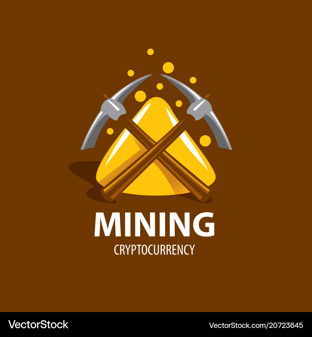 Digital currency mining Digital currency mining Vector Image