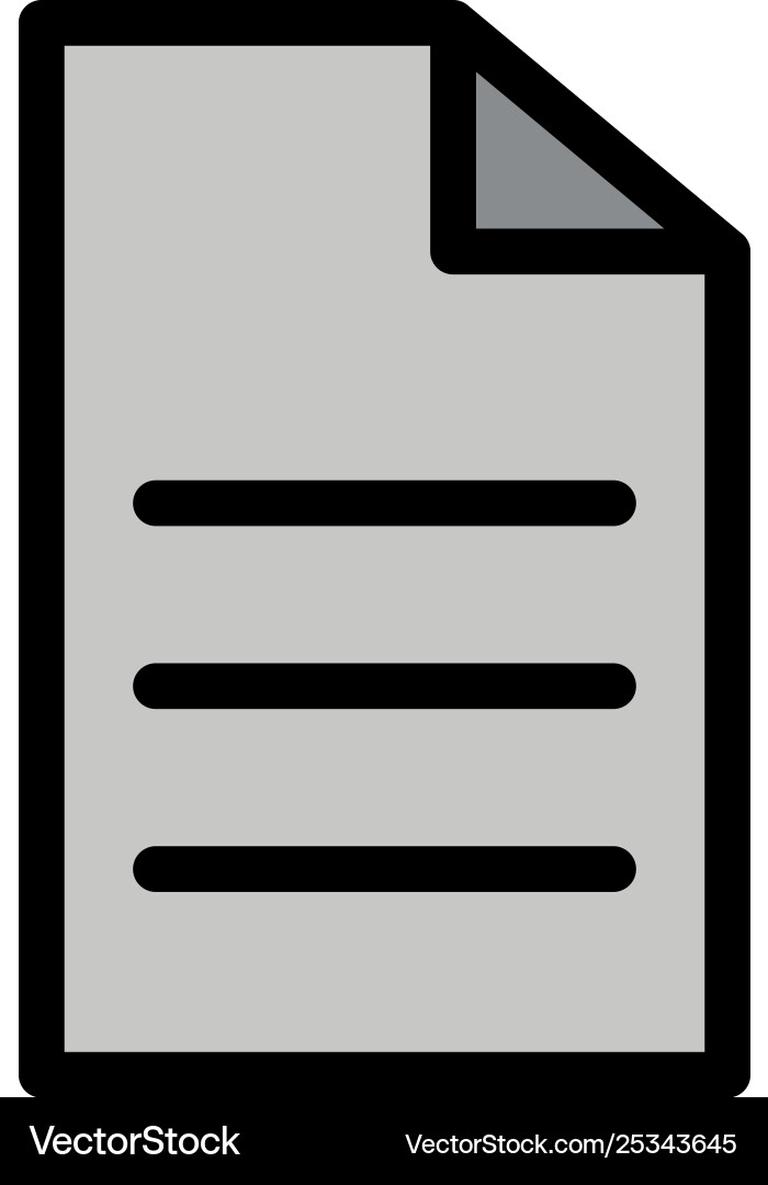 File data user interface flat color icon File data user interface flat color icon vector image
