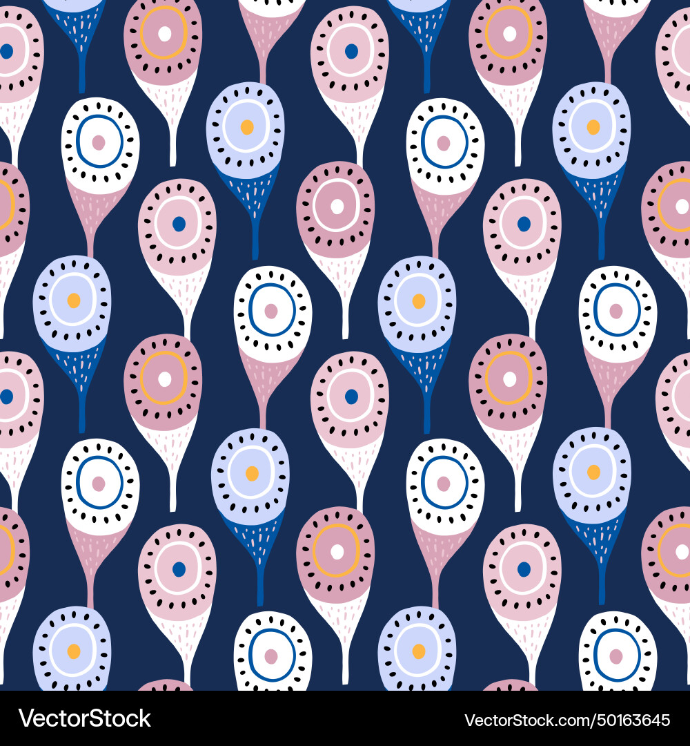 Seamless pattern with colorful peacock feather Seamless pattern with colorful peacock feather vector image