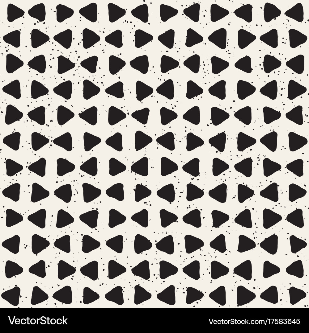Seamless pattern with hand drawn lines abstract vector image