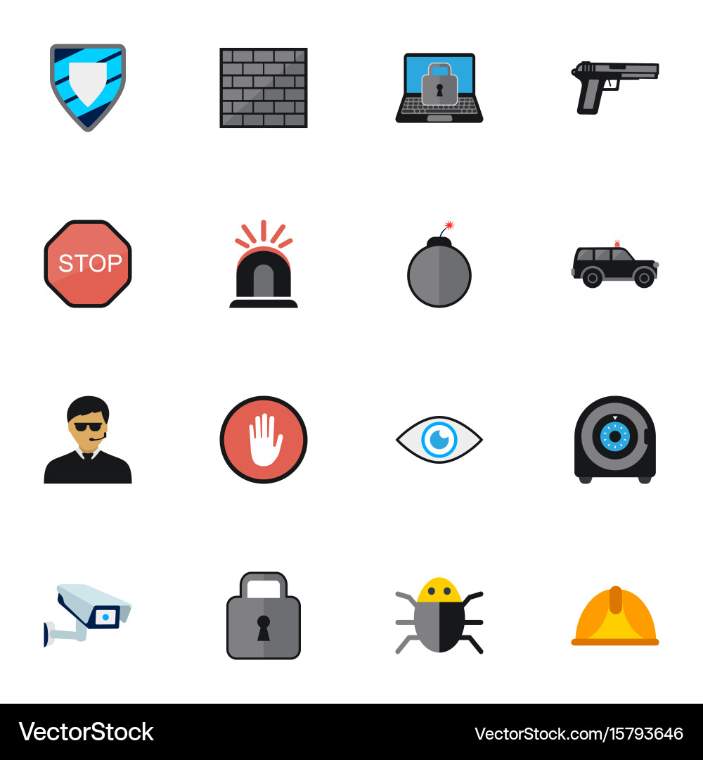 Set of 16 editable procuring icons includes vector image