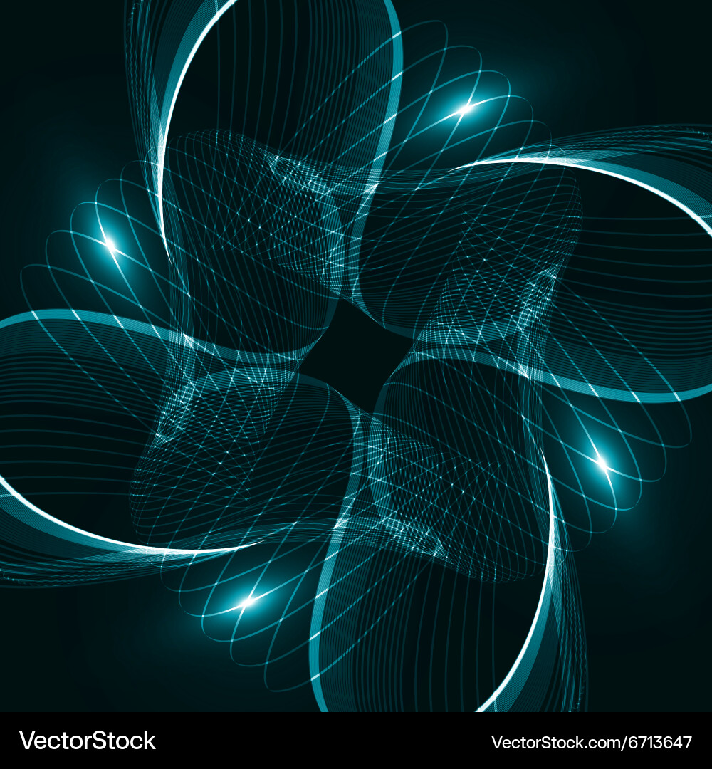 Abstract dynamic background Vector Image