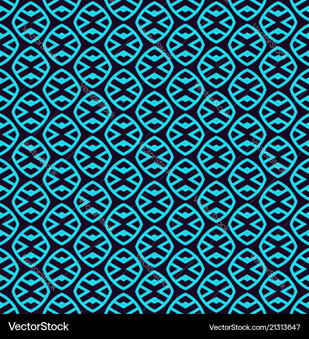 Intricate Line & Curl Pattern vector image