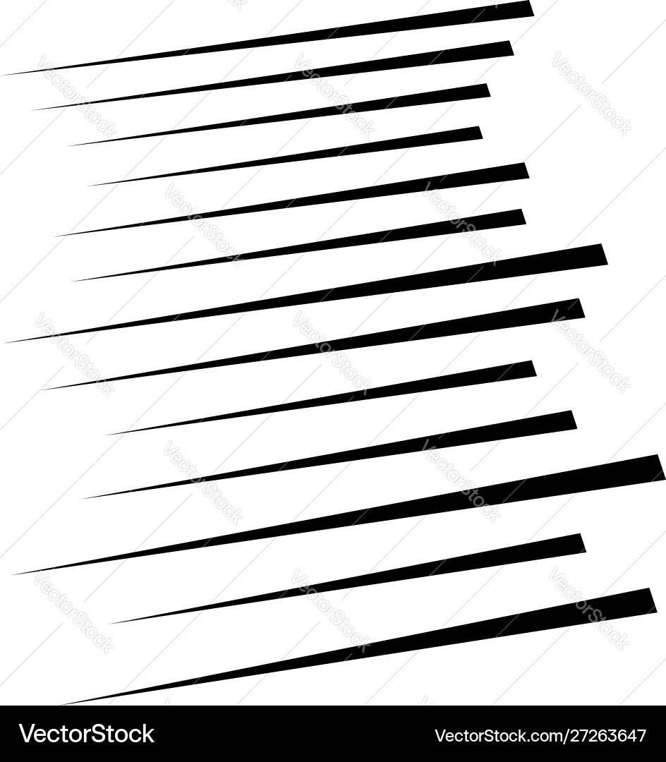 Random lines element horizontal Random lines element horizontal vector image
