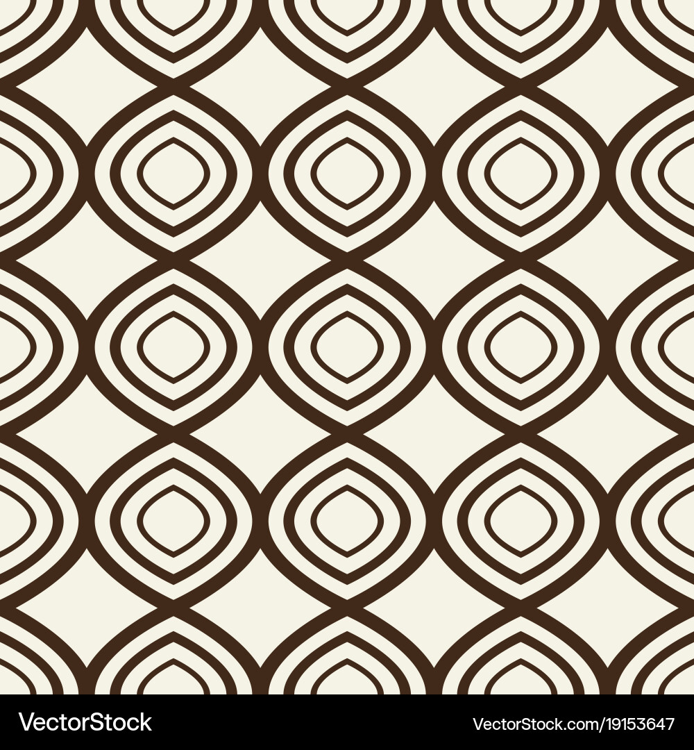 Seamless pattern with identical geometrical vector image