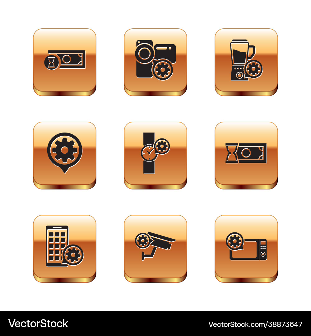 Set fast payments mobile apps setting security Set fast payments mobile apps setting security vector image