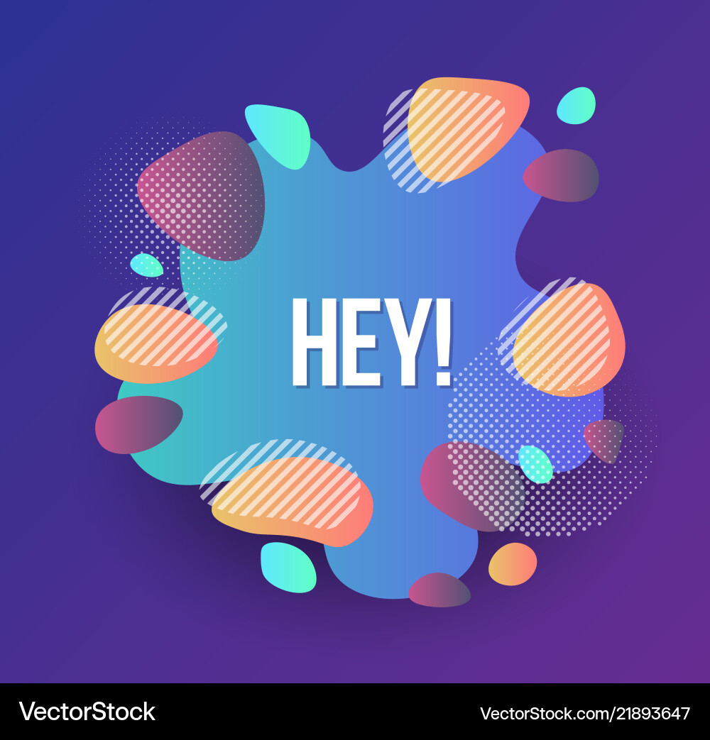 Set of abstract modern graphic elements dynamic Set of abstract modern graphic elements dynamic vector image
