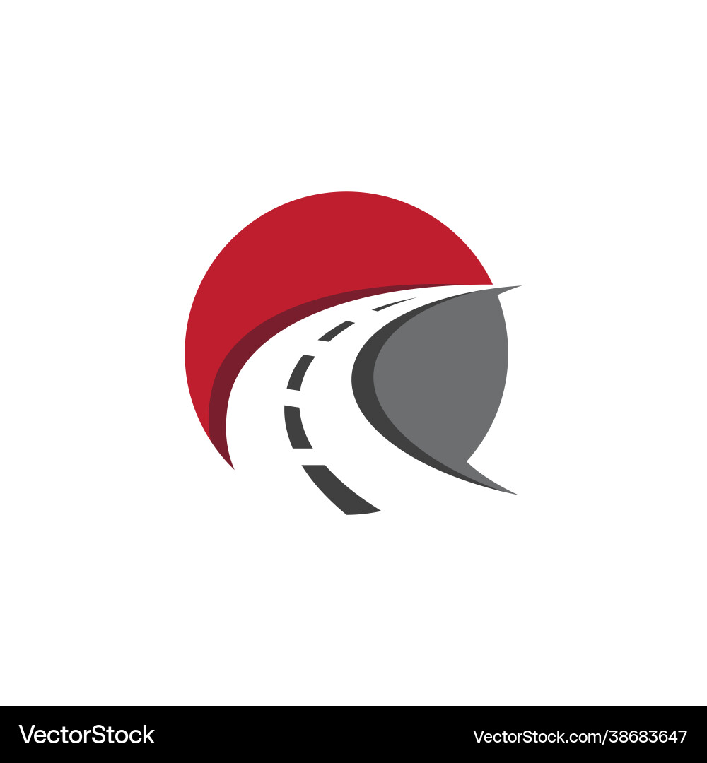 Way logo icon design Way logo icon design vector image
