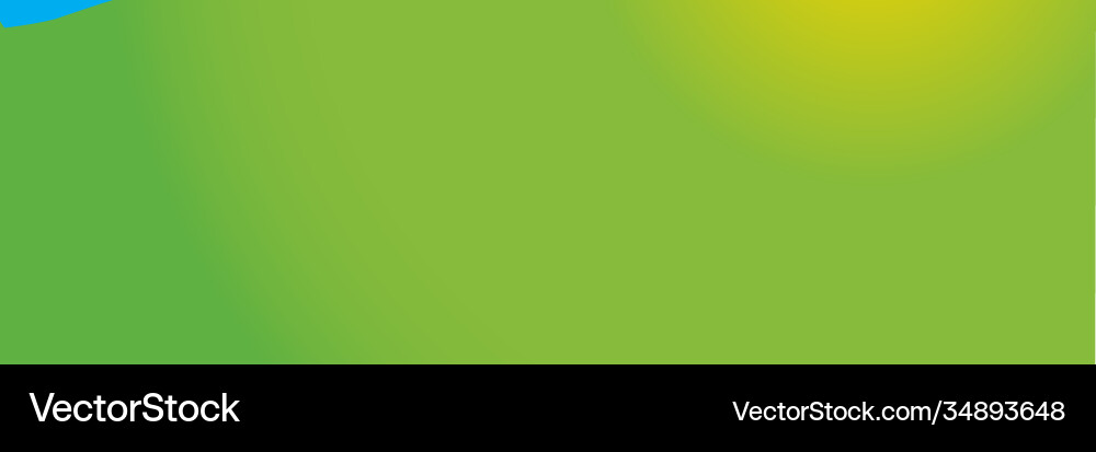Banner template design with header interface vector image