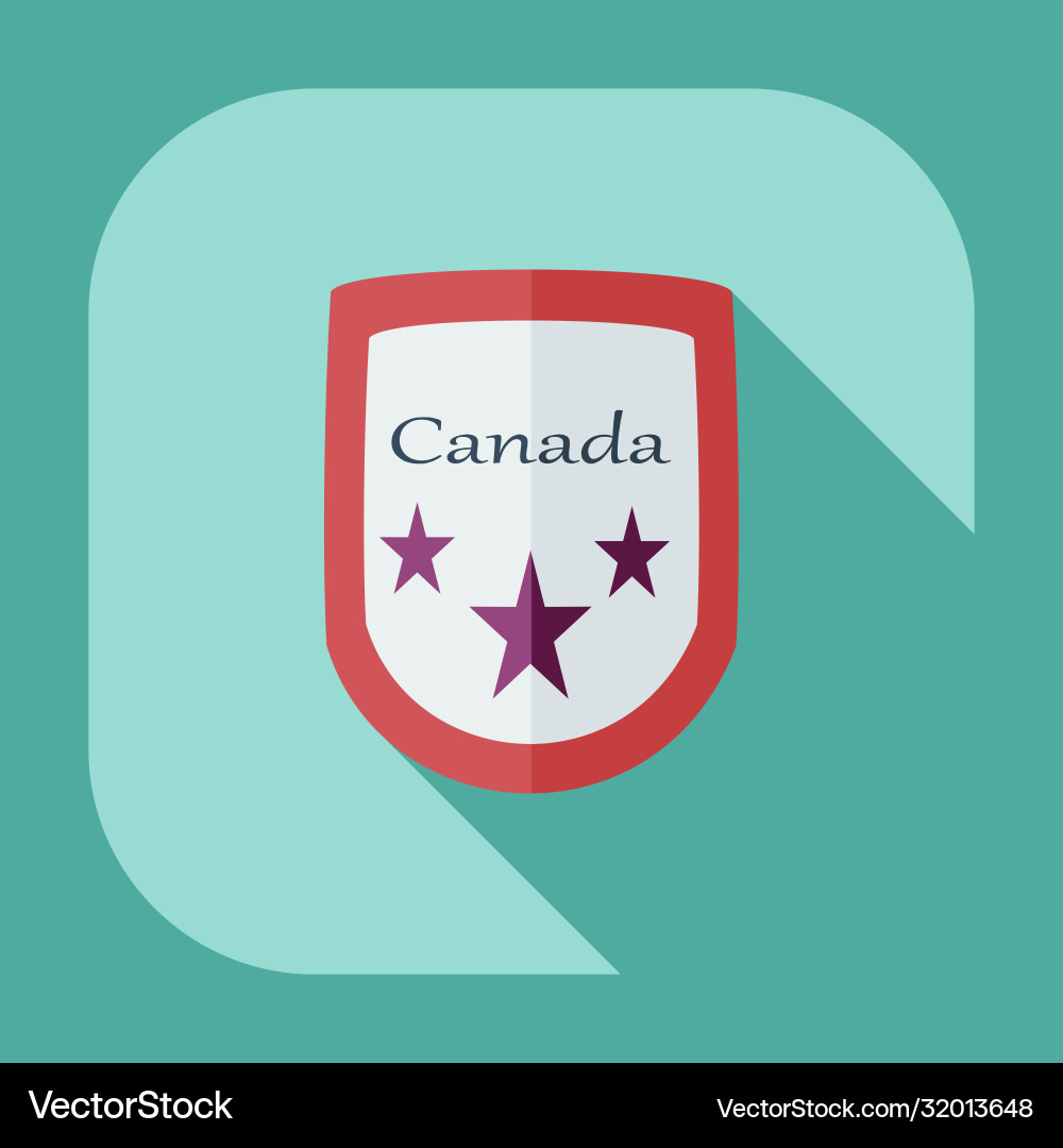Flat modern design with shadow icons arms Vector Image