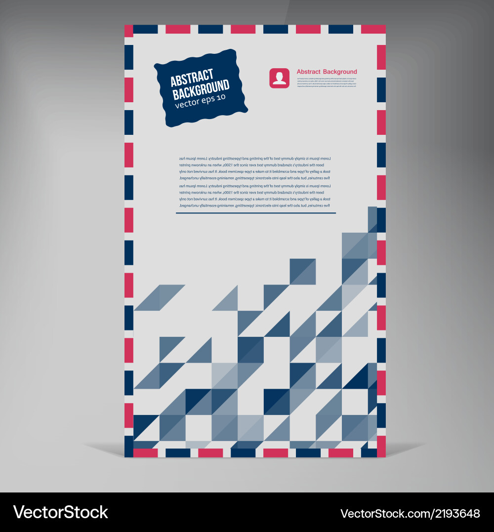 Flat ui banner color envelope vector image