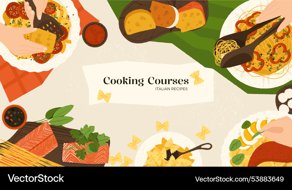 Cartoon Food Preparation Royalty Free Vector Image