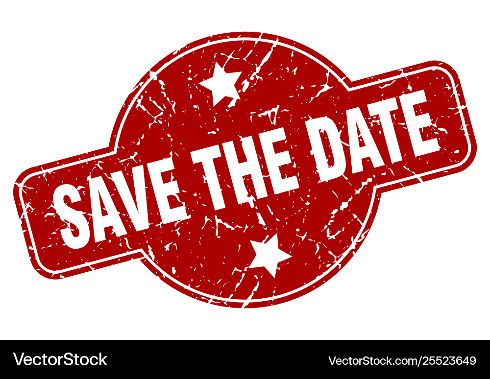 Save date Vector Image