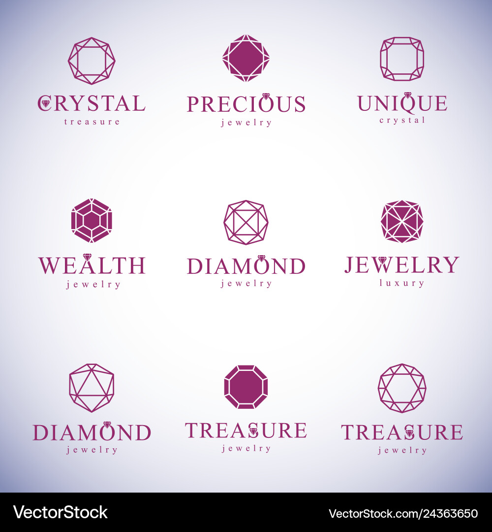 Set of abstract geometric shapes best for use Set of abstract geometric shapes best for use vector image