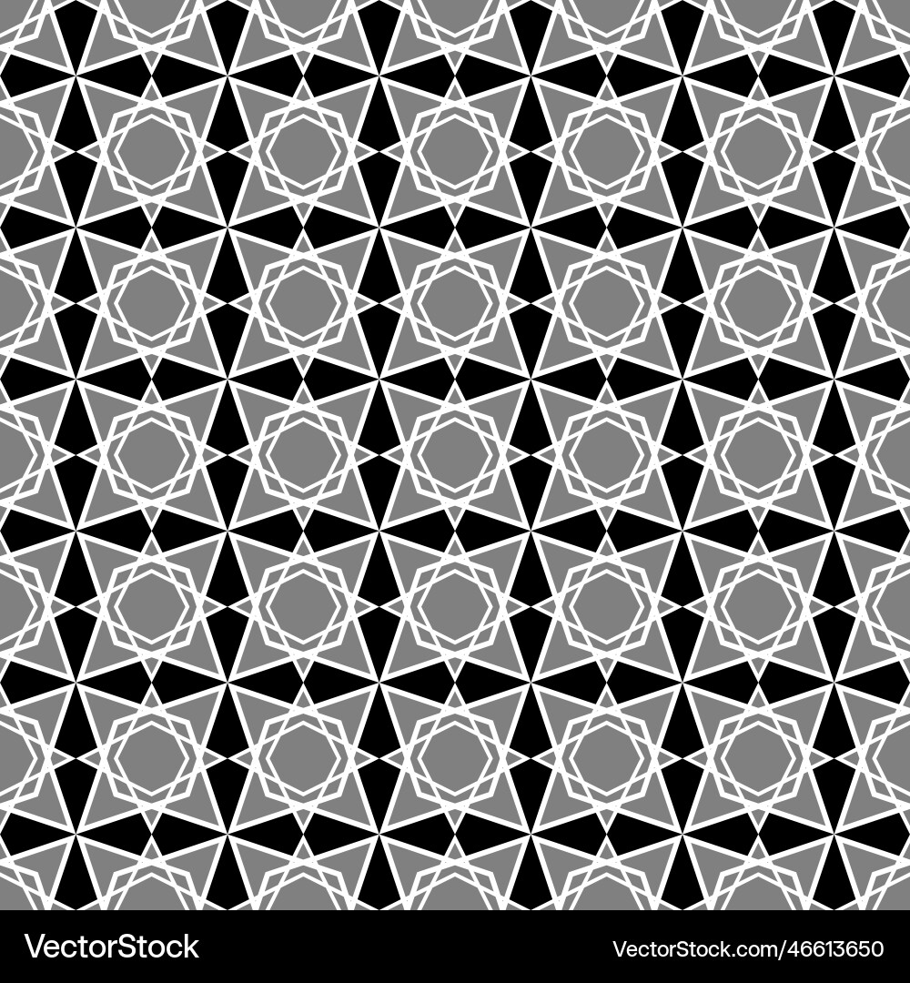 Tile pattern with grey and black background Tile pattern with grey and black background vector image