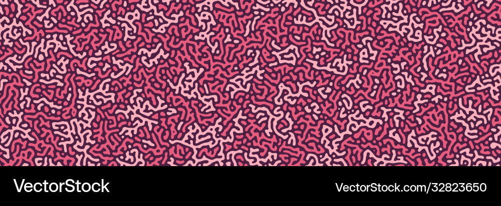 Turing background organic liquid texture pattern vector image