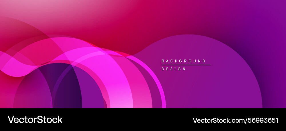 Abstract vibrant layers create flowing gradient Abstract vibrant layers create flowing gradient vector image