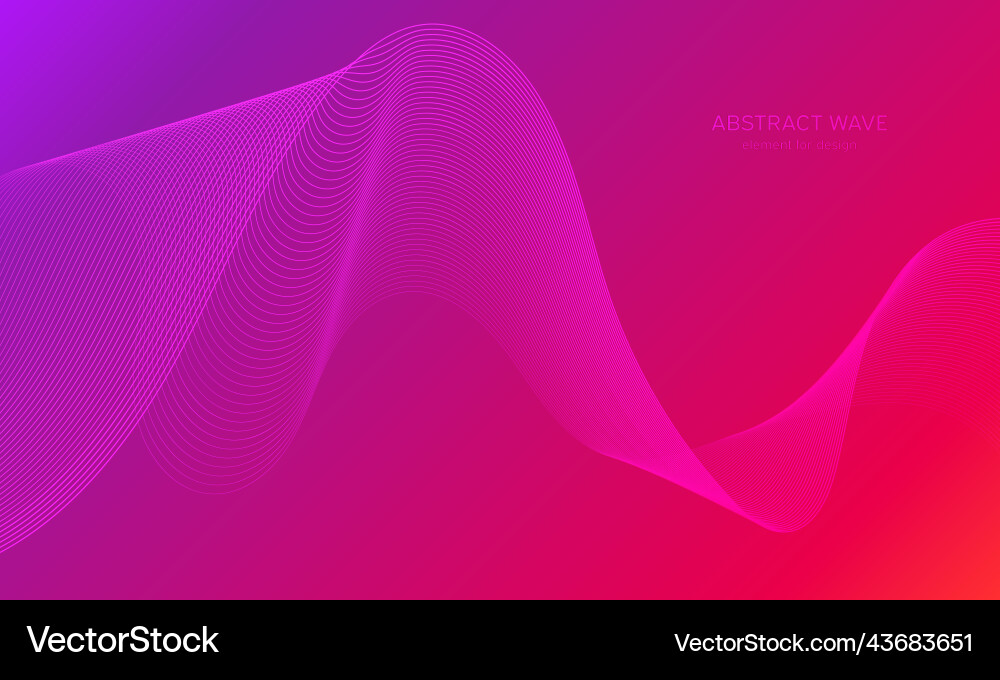 Abstract wave element for design digital Abstract wave element for design digital vector image