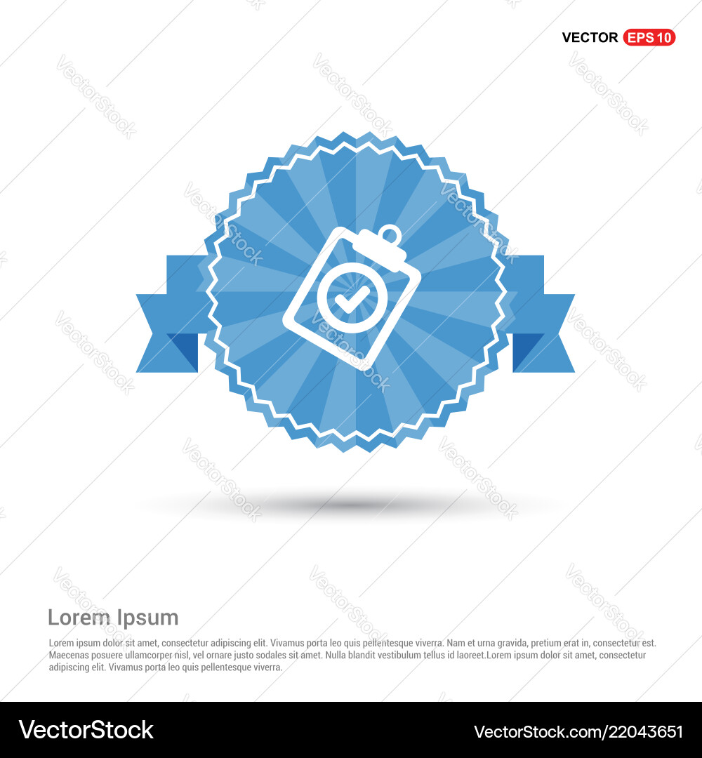 Check list icon Vector Image