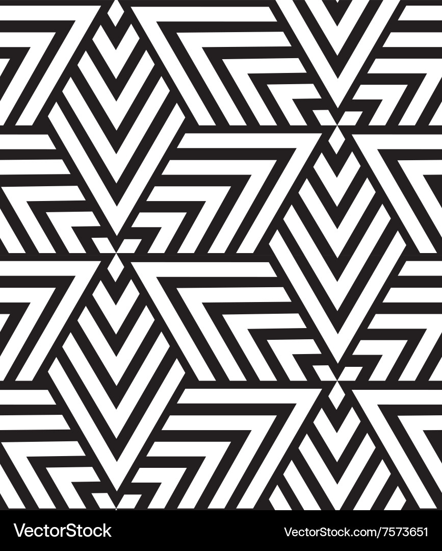 Modern Triangle Grid Pattern vector image