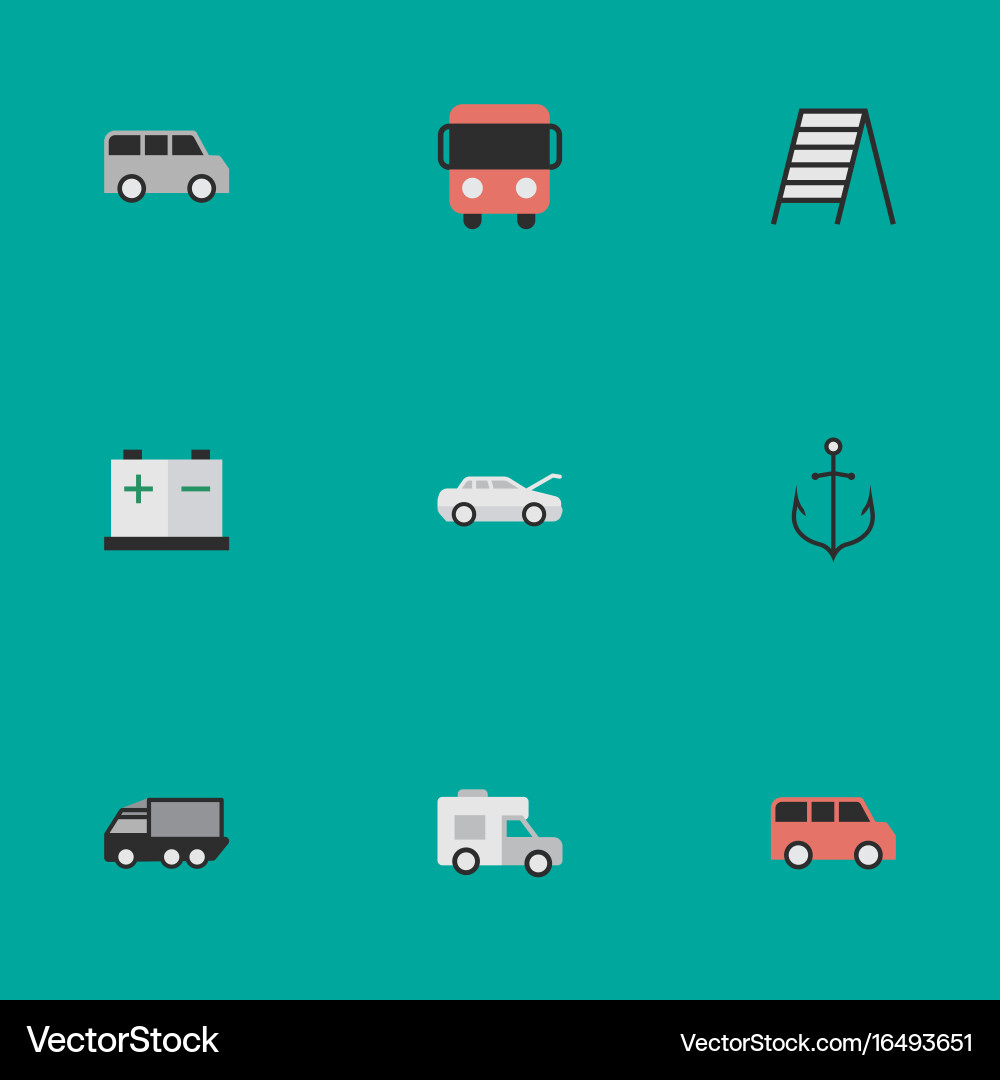 Set of simple shipping icons Vector Image
