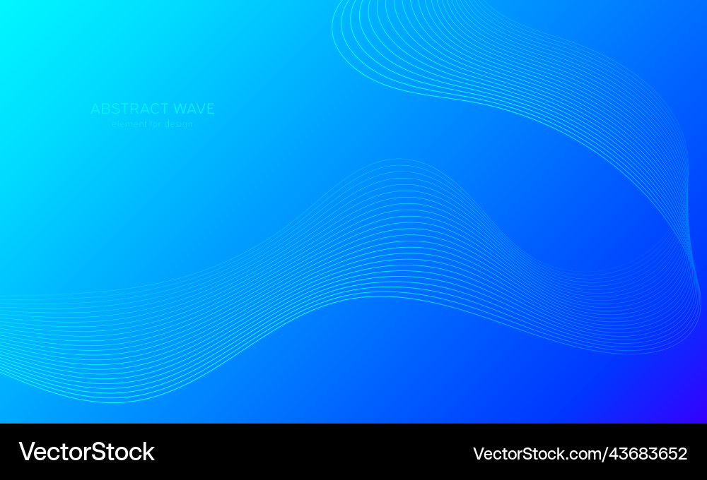 Abstract wave element for design digital Abstract wave element for design digital vector image