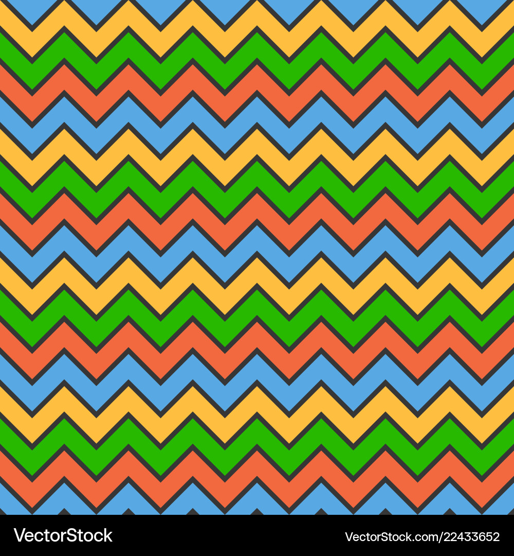 Abstrakte Farbe zickzack Wellenmuster Hintergrund Abstrakte Farbe zickzack Wellenmuster Hintergrund vektorbild
