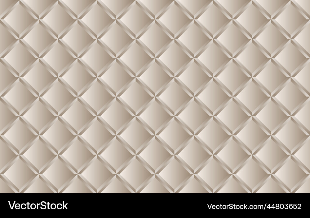 Metallic 3D Geometric Pattern Vector Image