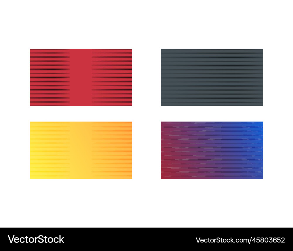 Set of graphic web background horizontal line Set of graphic web background horizontal line vector image