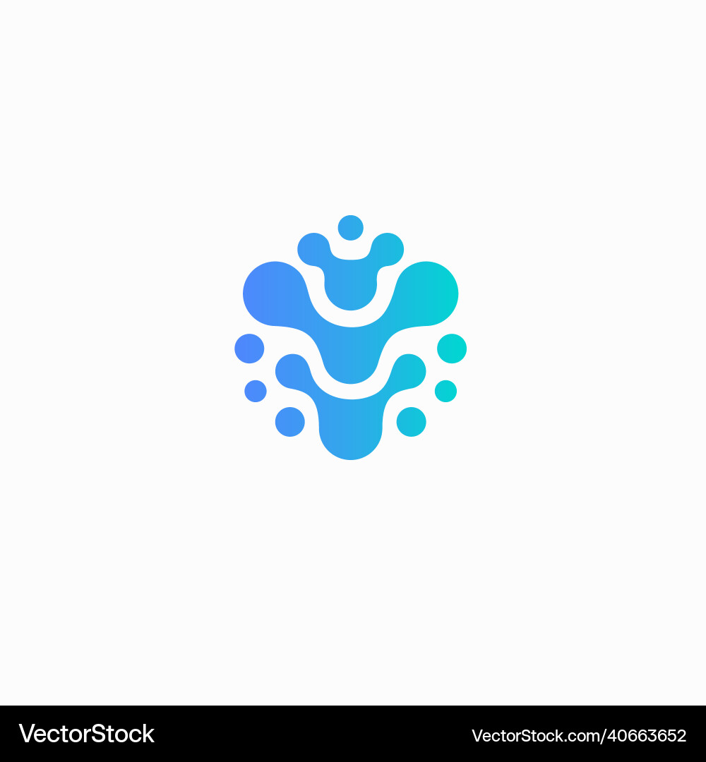Spine mri logo template back disease vertebrae Spine mri logo template back disease vertebrae vector image