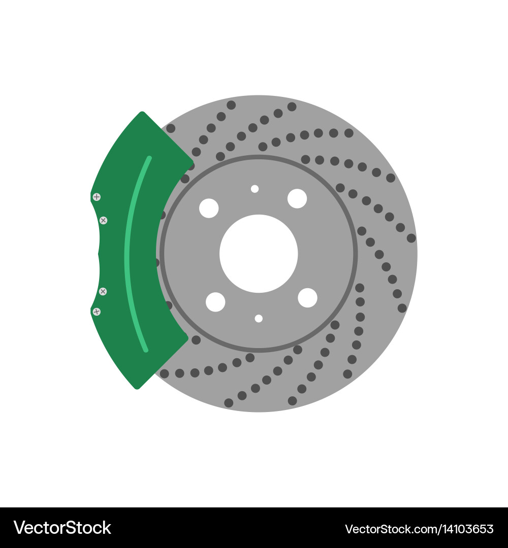 Brake system Vector Image