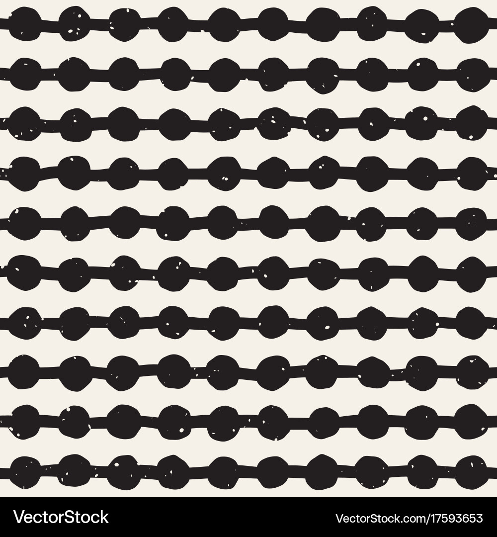 Seamless pattern with hand drawn lines abstract Vector Image
