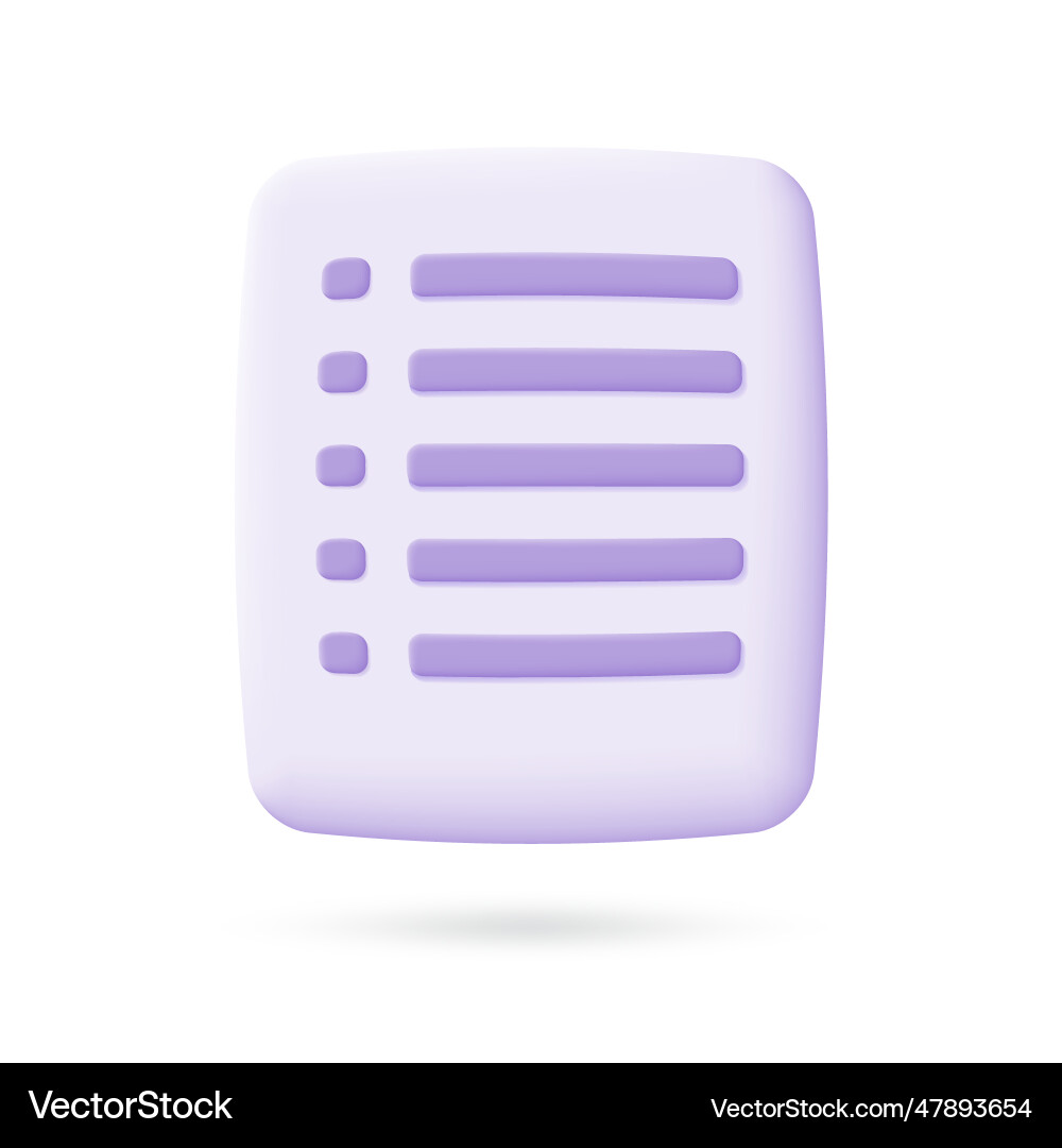 3d document file management 3d document file management vector image