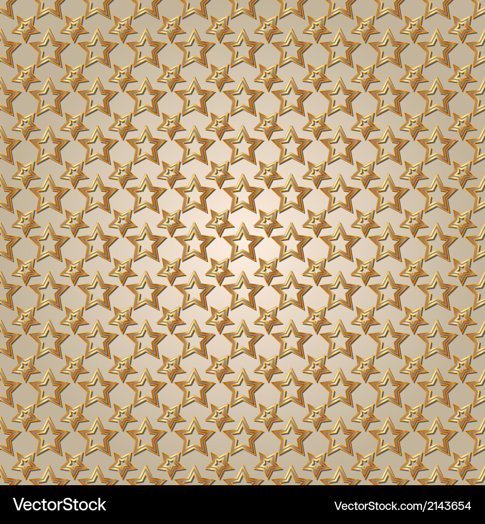 Abstract background seamless pattern with stars Vector Image