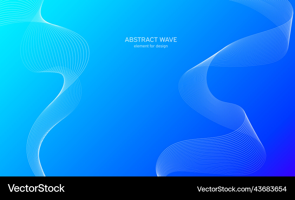 Abstract wave element for design digital Abstract wave element for design digital vector image