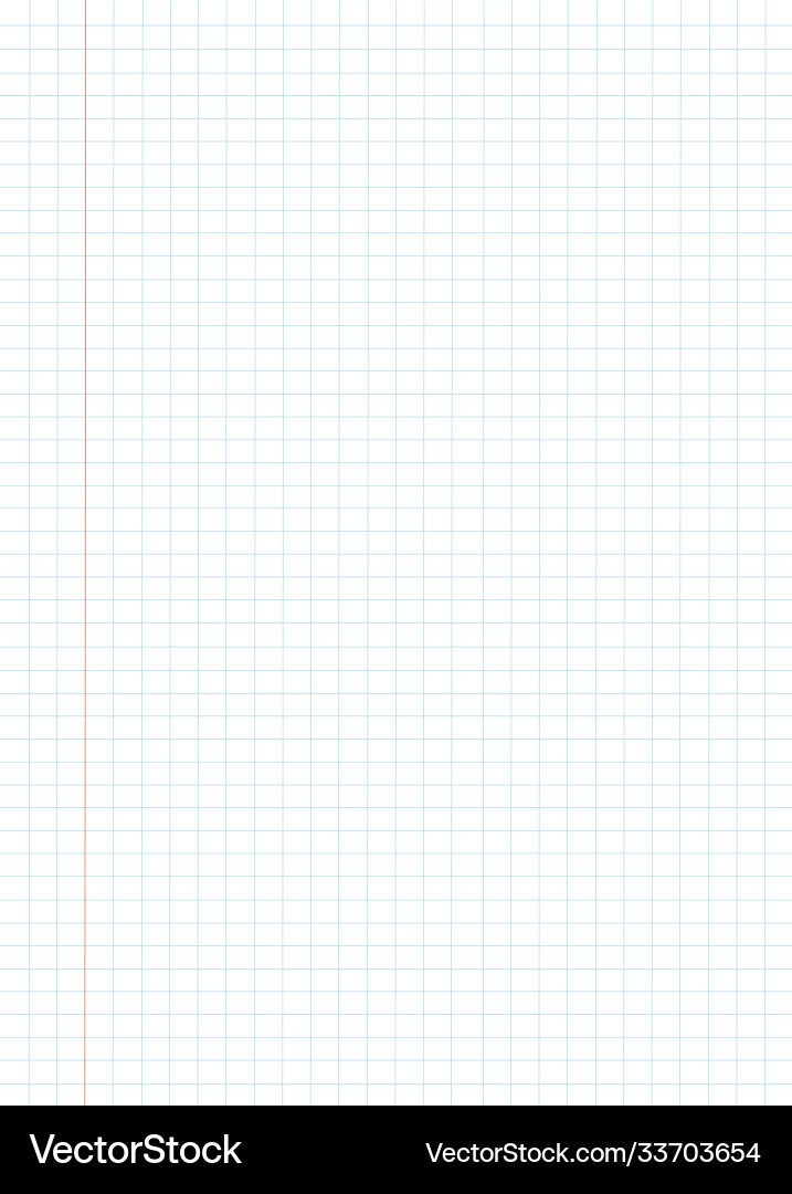 Grid paper pattern background Vector Image