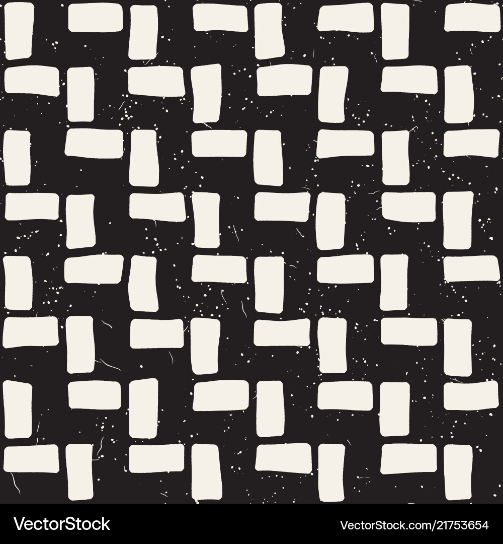 Hand drawn seamless repeating pattern with lines Vector Image