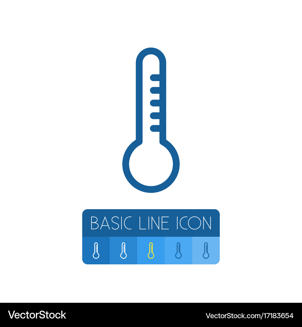 Isolated scale outline measure element can vector image