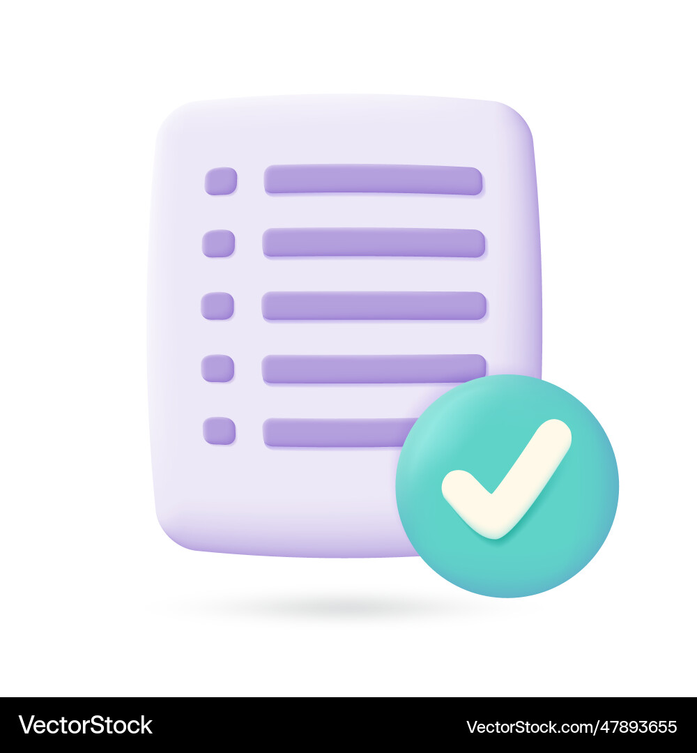 3d document file management 3d document file management vector image