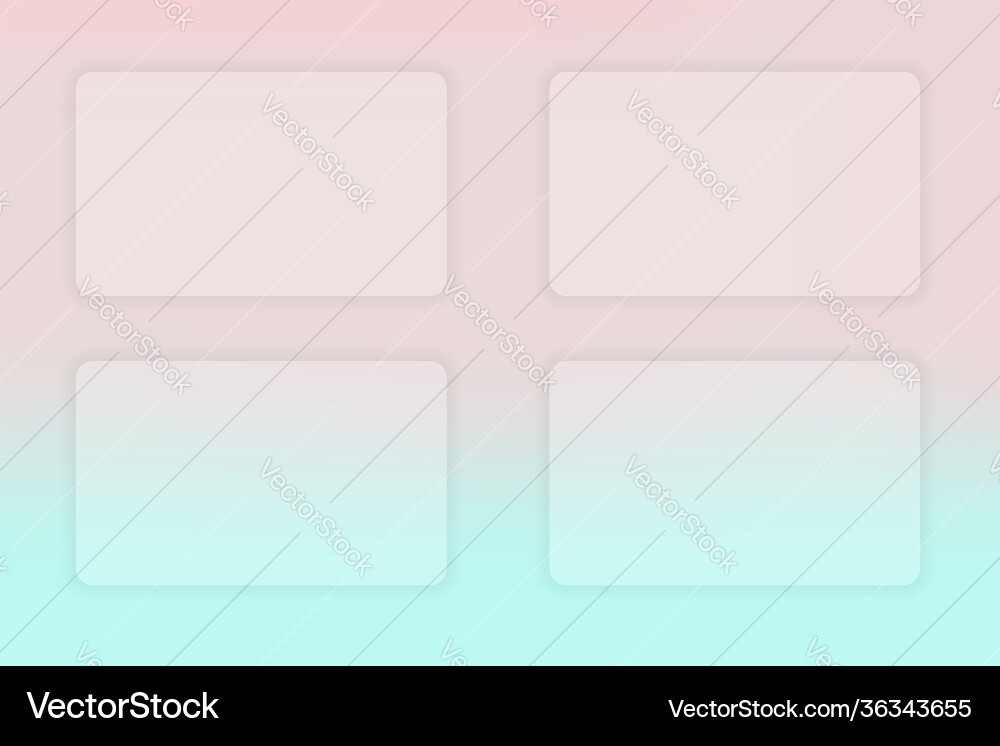 Abstract gradient background transparent frame Abstract gradient background transparent frame vector image