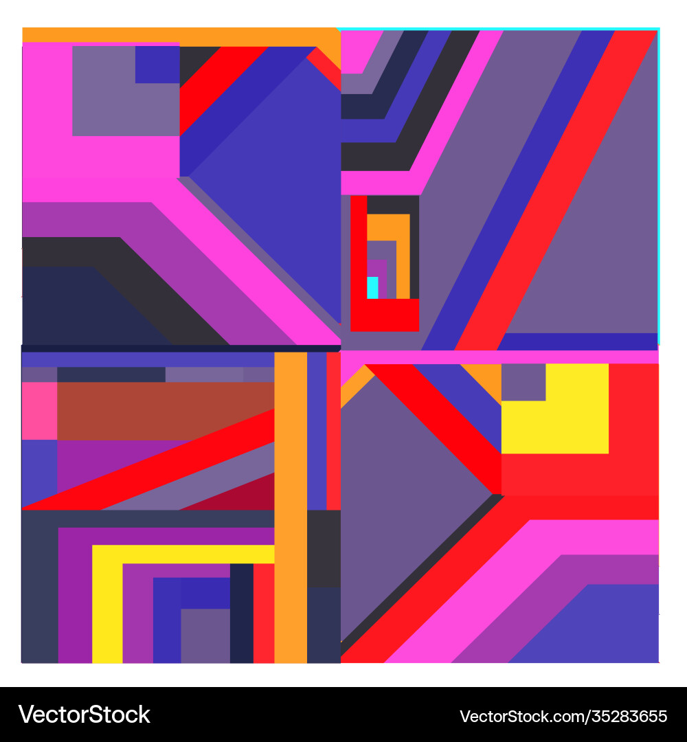 Colorful geometric and curve background pattern Colorful geometric and curve background pattern Vector Image