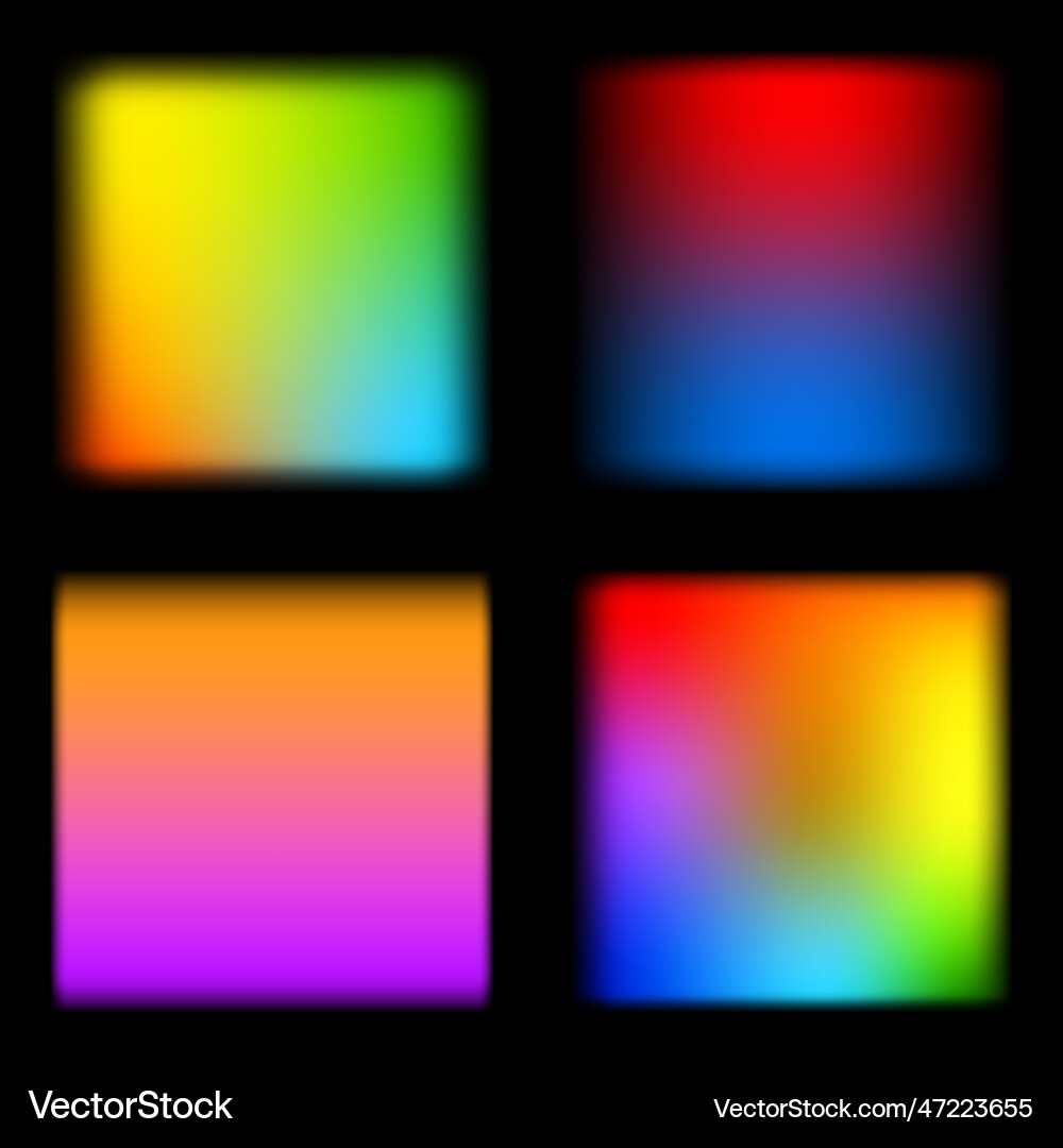 Set gradient background soft color Set gradient background soft color vector image
