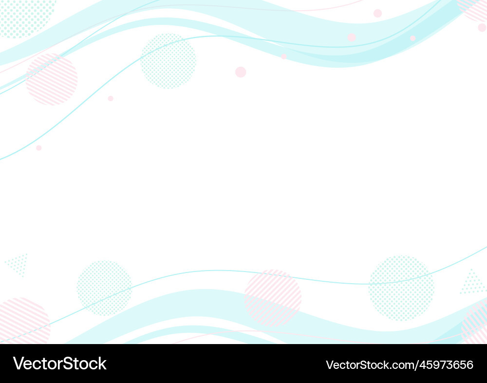 Abstract background with geometric shapes and dots Vector Image