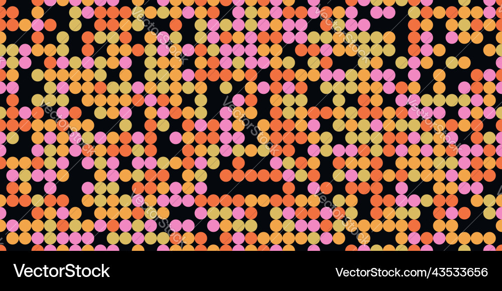 Abstract random circles geometric seamless pattern Abstract random circles geometric seamless pattern vector image