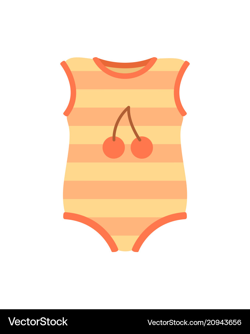 Baby Kleidung romper poster Baby Kleidung romper poster vektorbild