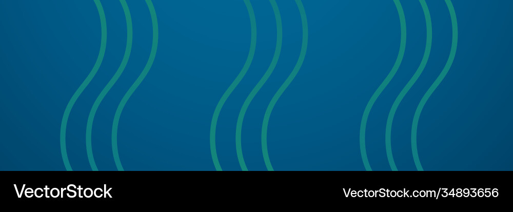 Banner template design with header interface vector image
