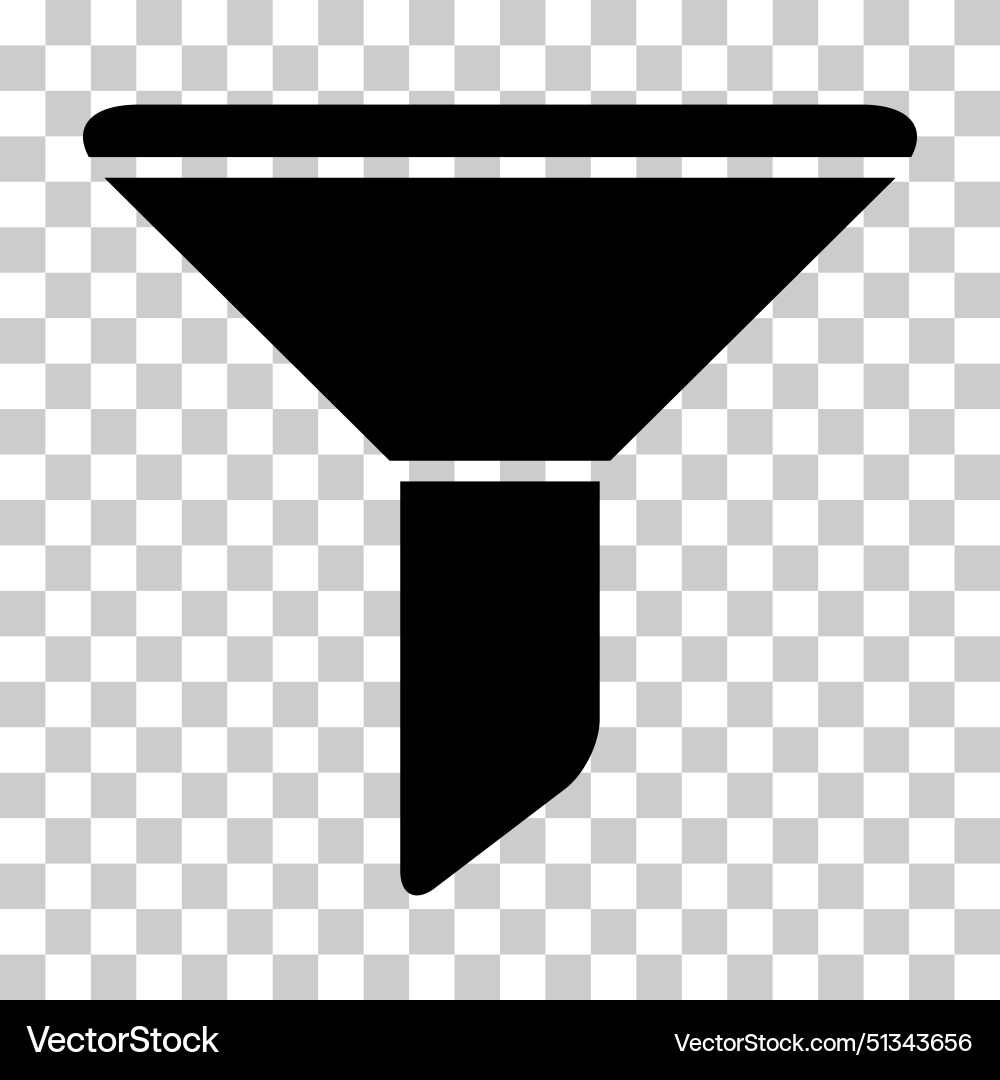 Filter-Taste Web-Form-Symbol flache Filterung Filter-Taste Web-Form-Symbol flache Filterung vektorbild