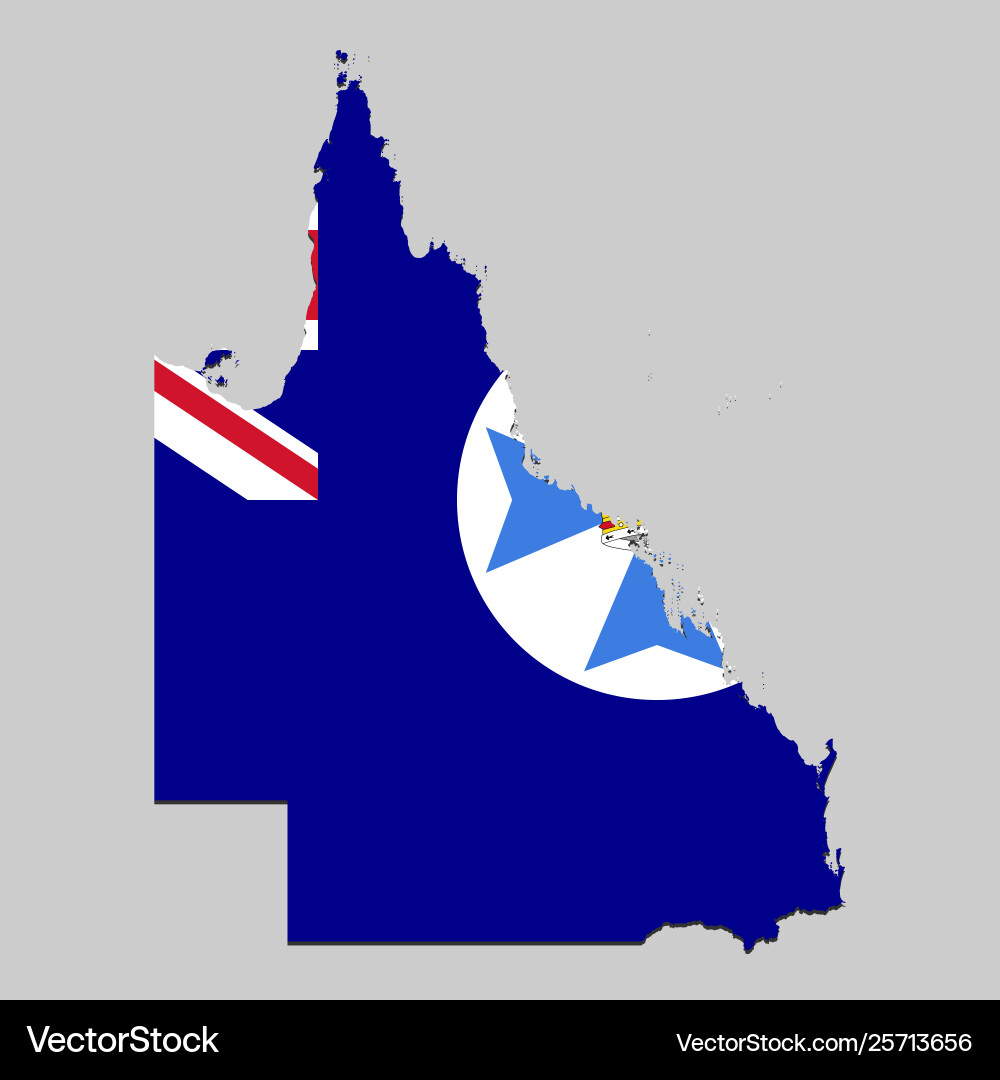 Map with flag Map with flag vector image