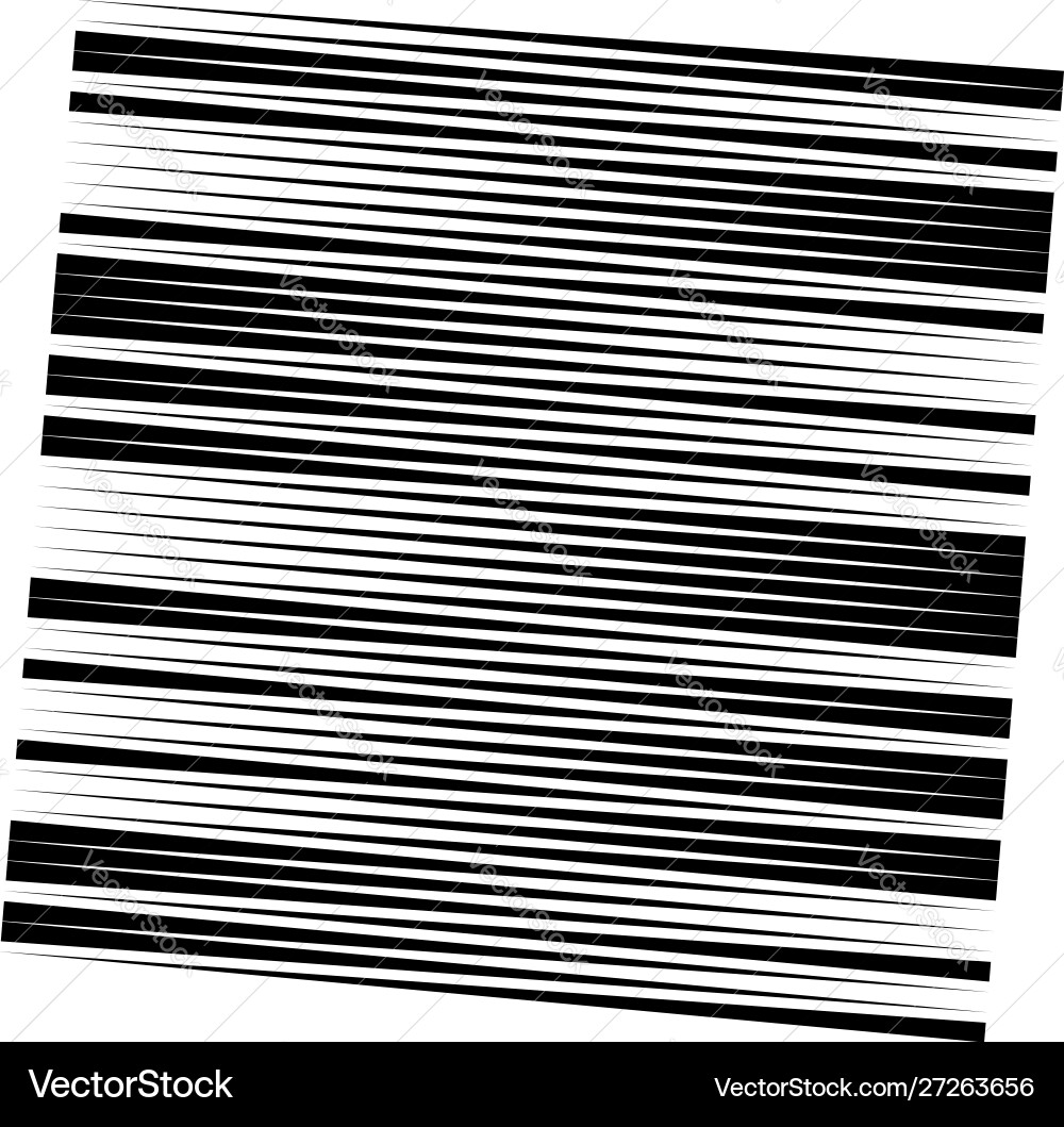 Random lines element horizontal Random lines element horizontal vector image
