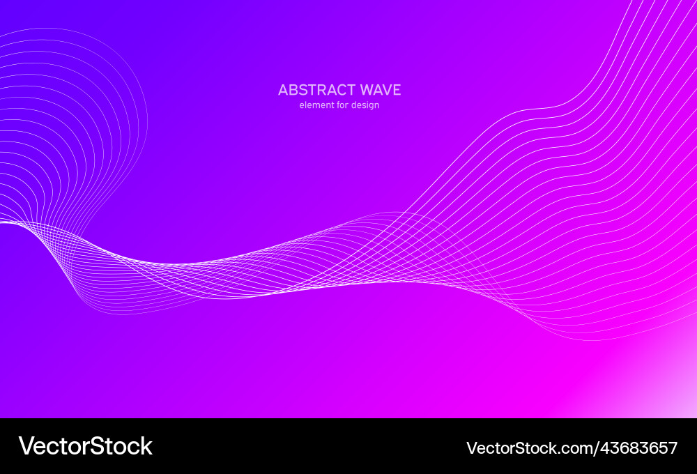 Abstract wave element for design digital Abstract wave element for design digital vector image